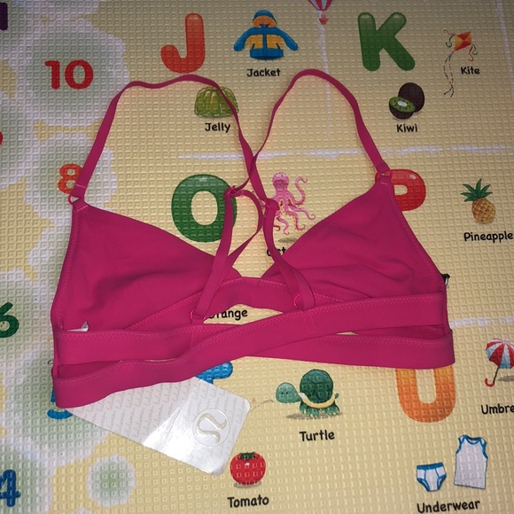 NWT Lululemon Shanti Surf Triangle Top, Sz 6, Regal Plum - Picture 4 of 5